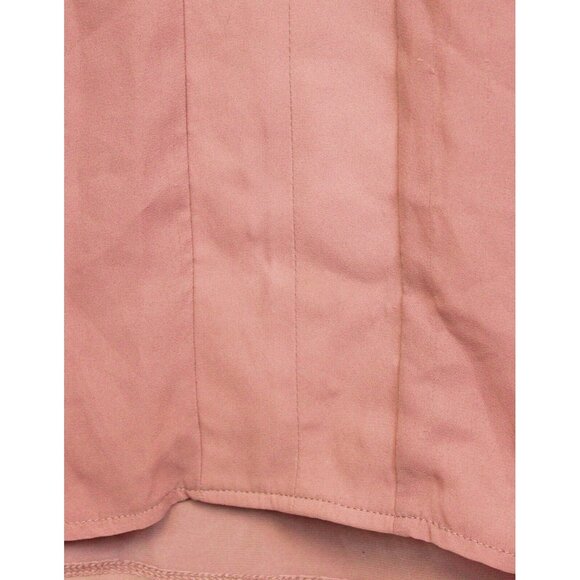 3 7th Avenue Design Studio Blouses sz L Polka Dot Blue Pink Formal New York & Co - Picture 5 of 16